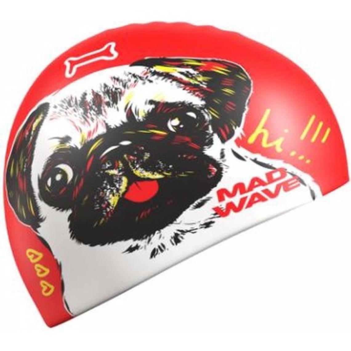 Mad Wave Kedi ve Köpek Desenli Silikon Çocuk Bonesi 6-12 Yaş