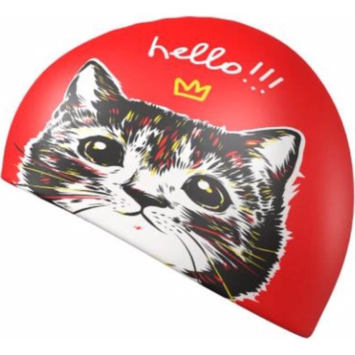 Mad Wave Kedi ve Köpek Desenli Silikon Çocuk Bonesi 6-12 Yaş