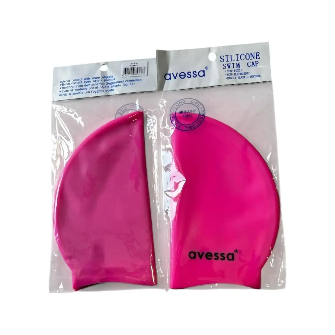 Avessa Deluxe Silikon Yüzücü Bonesi Pembe