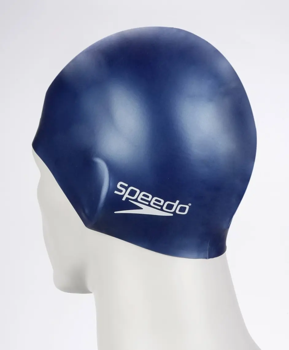 Speedo Plaın Flat Unisex Gri Yüzücü Bonesi 8-709910011