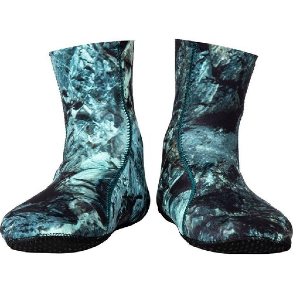 Subzero Stone 3mm 3D Green Kamuflaj Jarse Dalış Çorabı