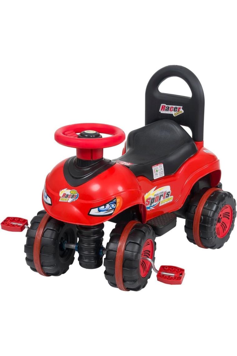 Enhoştoys Kırmızı Pedallı Atv Çocuk  Araba