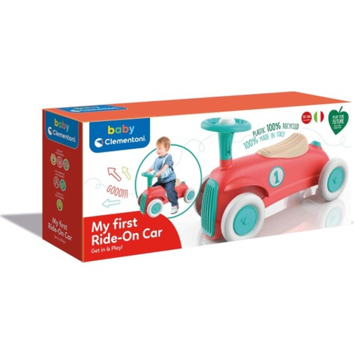 Clementoni Baby 17308 İlk Klasik Kırmızı Arabam