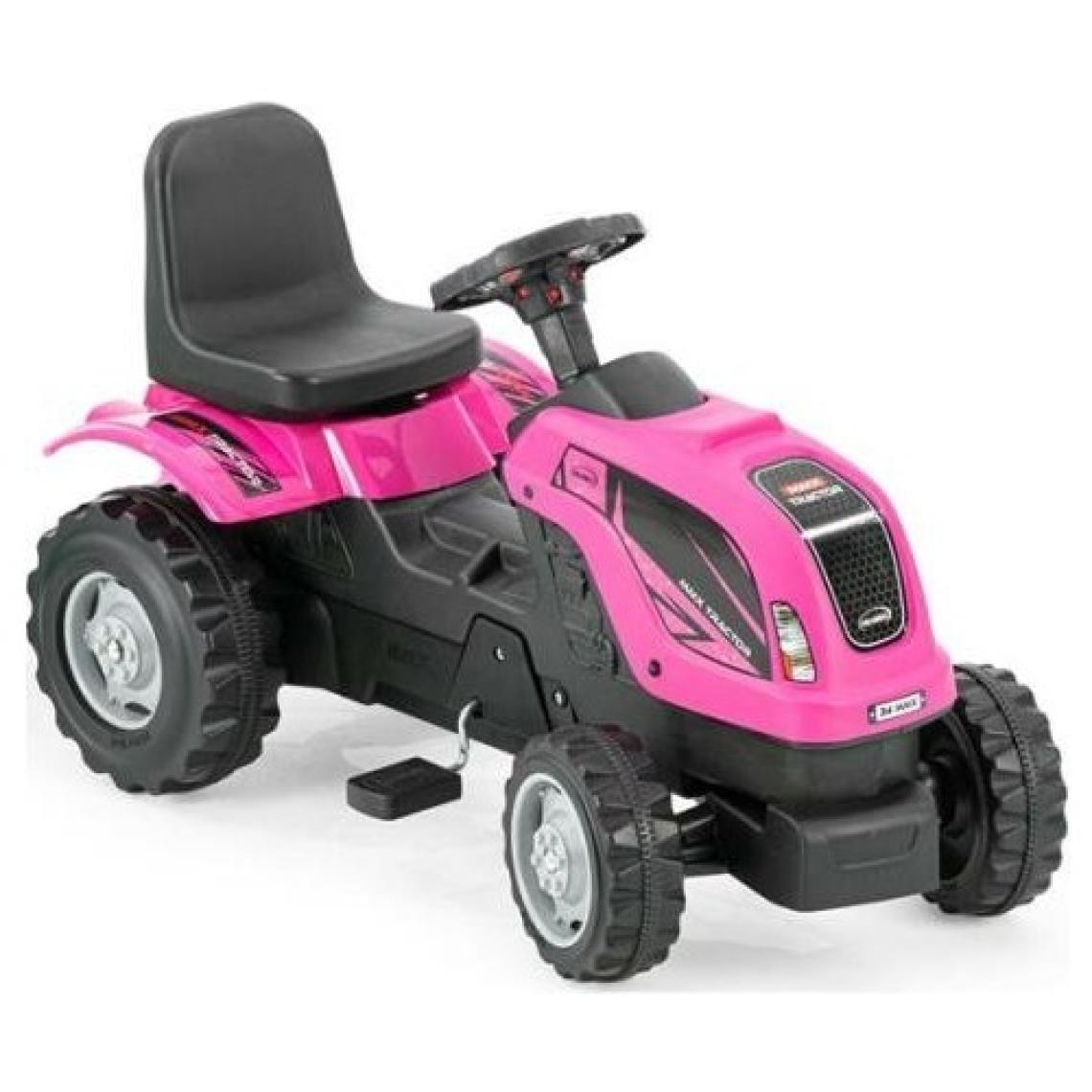 Micromax Römorklu Traktör Pedallı 01 024 Pembe