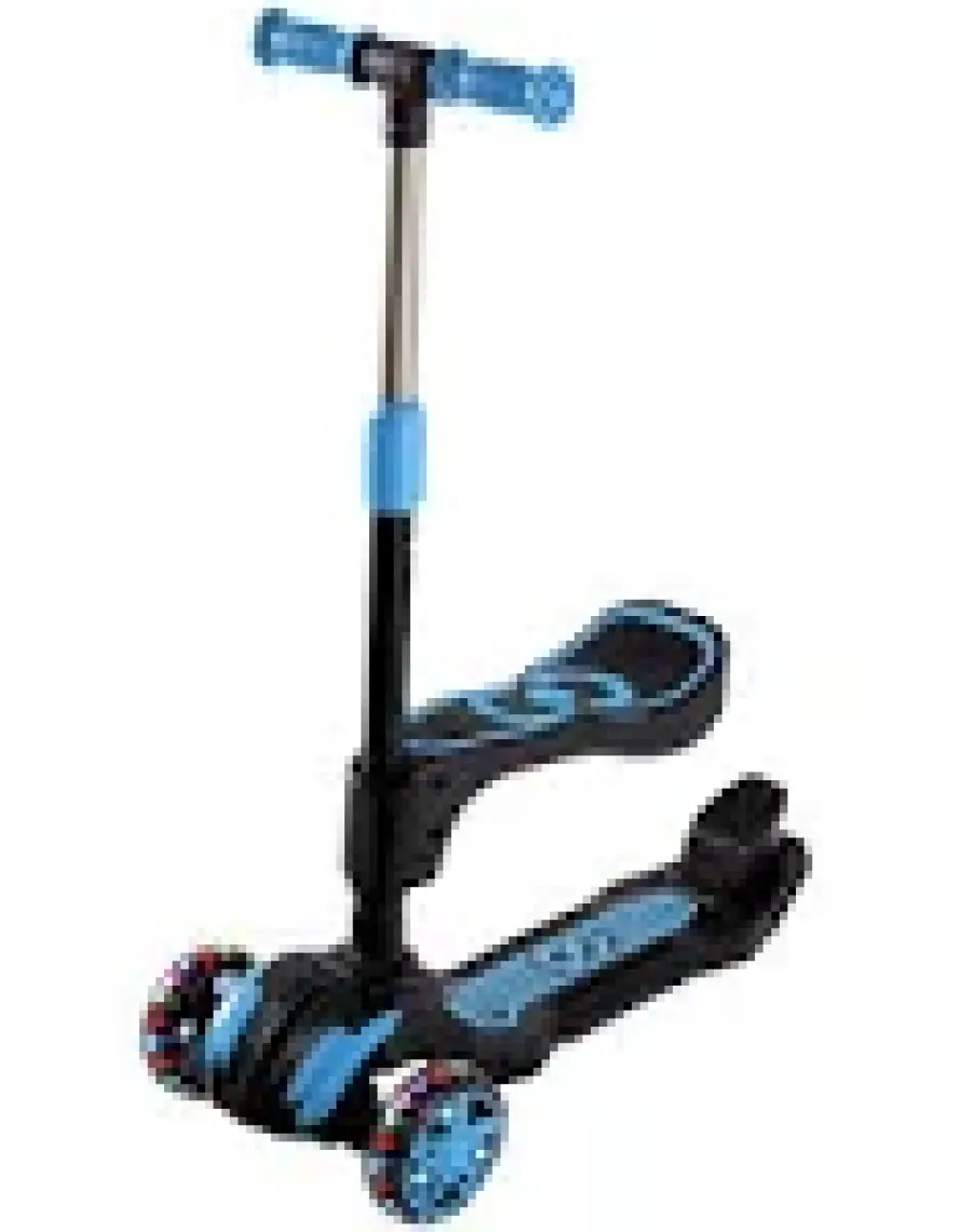 Cool Wheels Combo Oturaklı Scooter Mavi FR59557