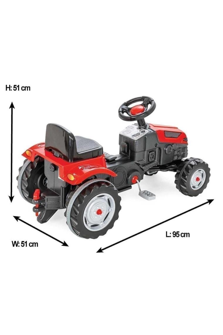 Pilsan 07-314 Active Kırmızı Pedallı Traktör