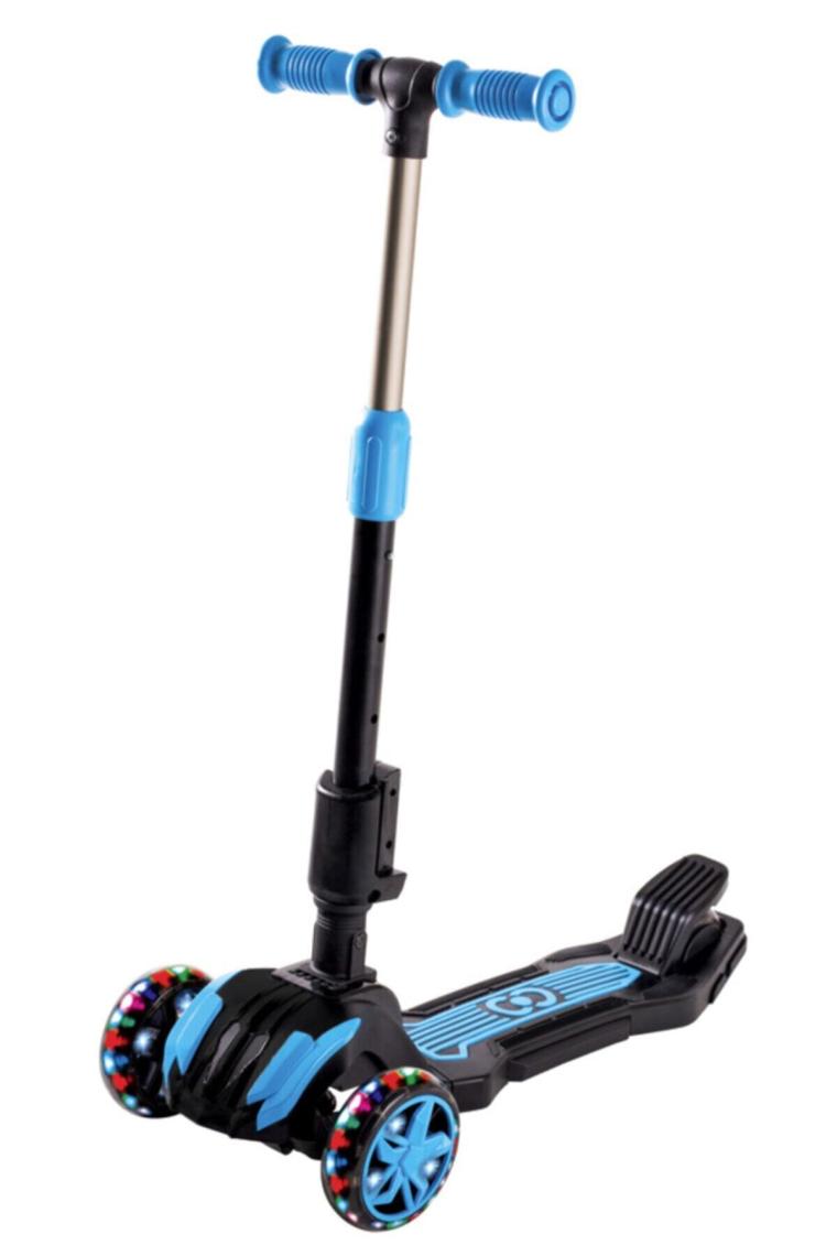 Cool Wheels Combo Mavi Oturaklı Işıklı Çocuk Scooter