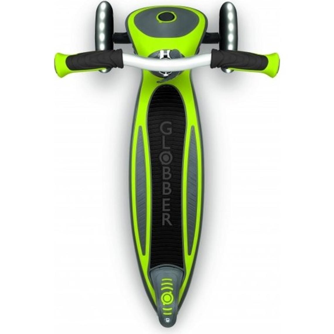 Globber Master Yeşil 3 Tekerlekli Işıklı Çocuk Scooter