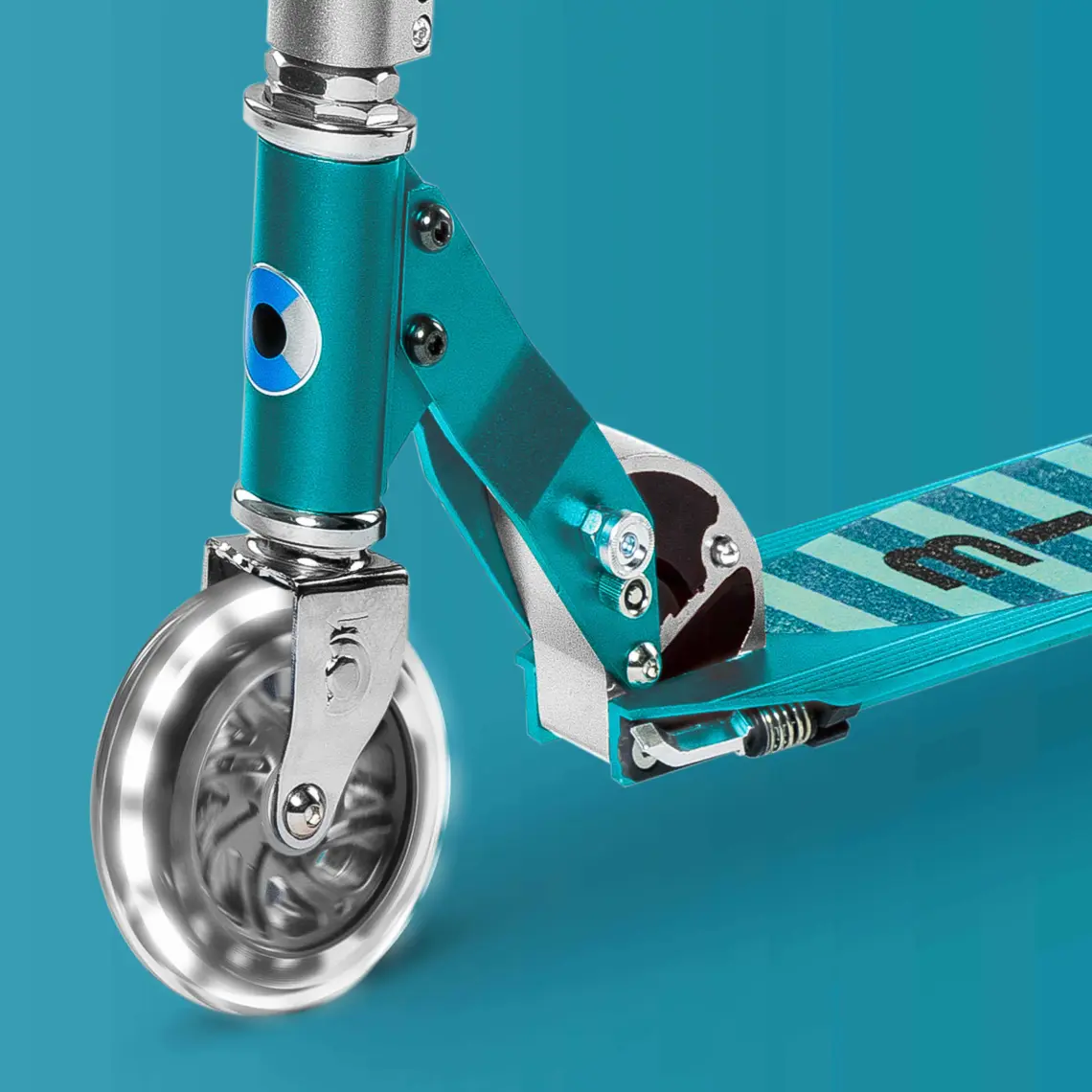 Micro Scooter MCR.SA0208 Micro Scooter Micro Sprite Orman Yeşil LED