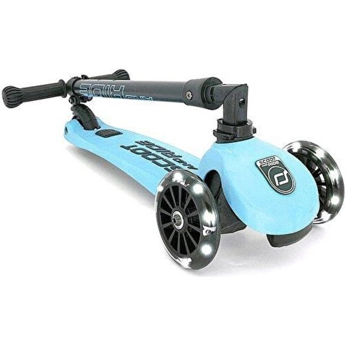 Scoot And Ride Highwaykick 3 Tekerlekli Turkuaz LED Işıklı Çocuk Scooter