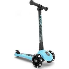 Scoot And Ride Highwaykick 3 Tekerlekli Turkuaz LED Işıklı Çocuk Scooter