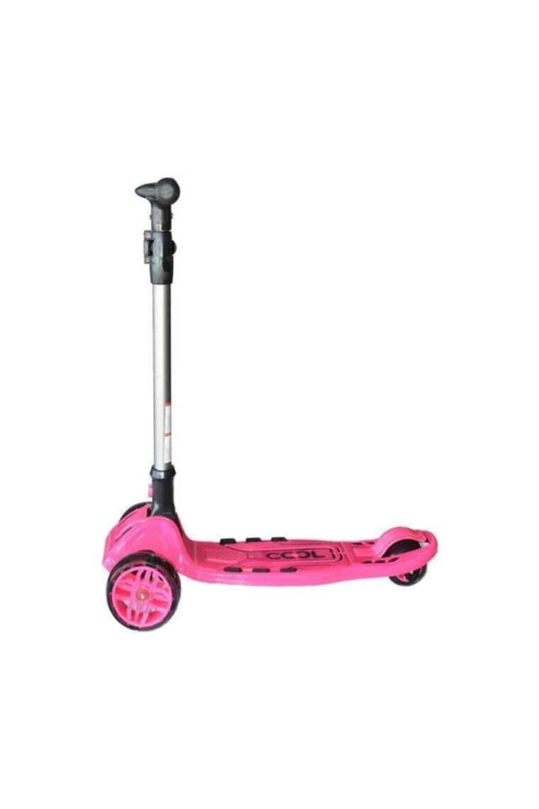 Cool Wheels Maxi Twist Pembe 3 Tekerlekli Işıklı Çocuk Scooter