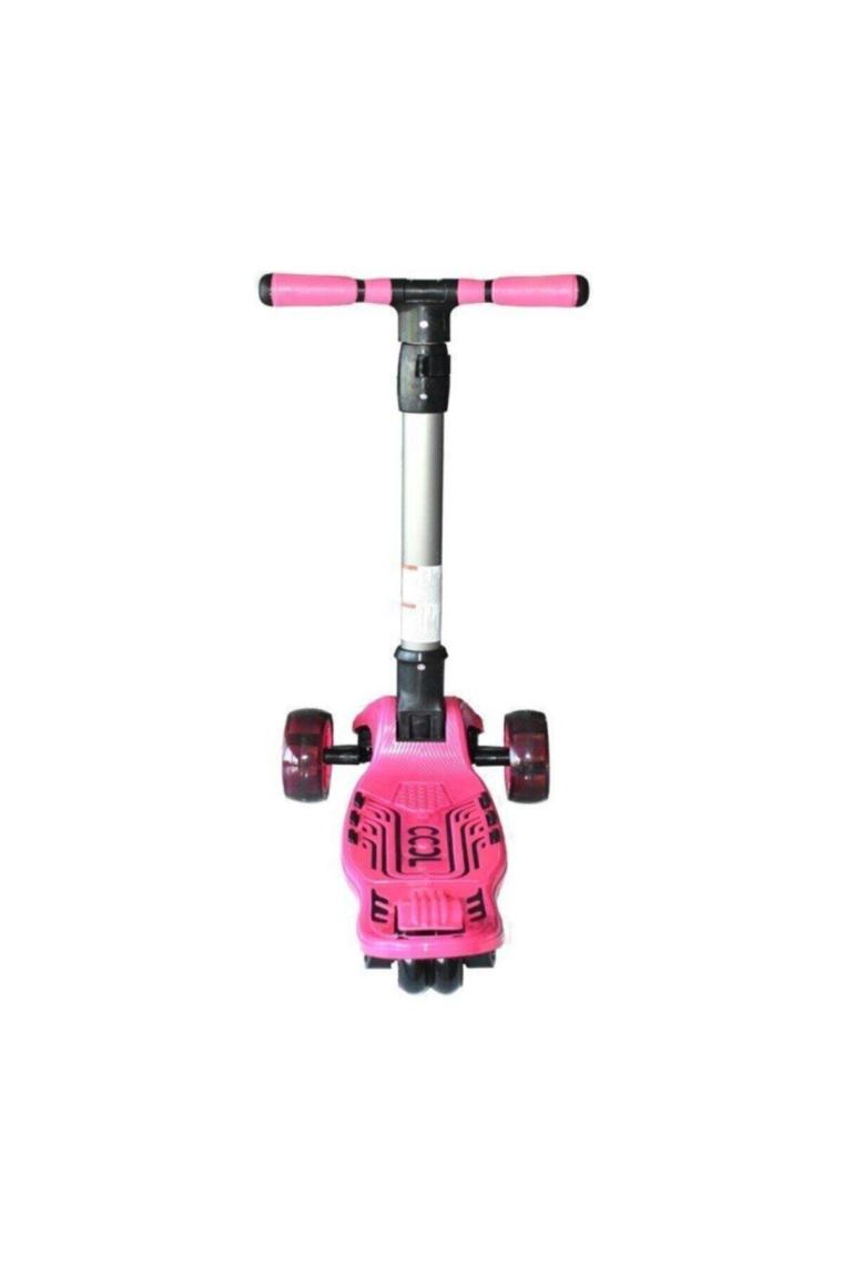 Cool Wheels Maxi Twist Pembe 3 Tekerlekli Işıklı Çocuk Scooter