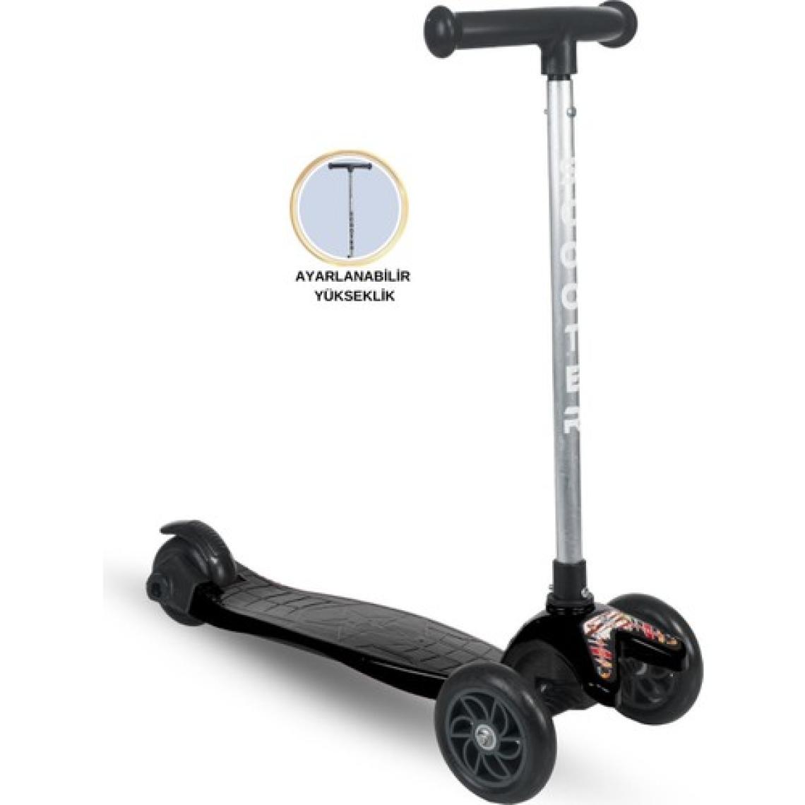 Tois Colorwase LED Işıklı 4 Kademe(50-65 Cm) Ayarlanabilir 3 Tekerlekli Scooter