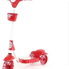XScooty Silikon 3 Tekerlekli Frenli Mavi Scooter