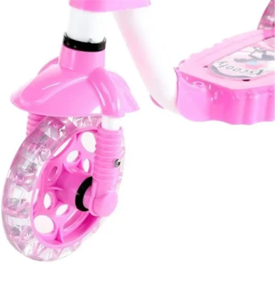 XScooty Silikon 3 Tekerlekli Frenli Mavi Scooter