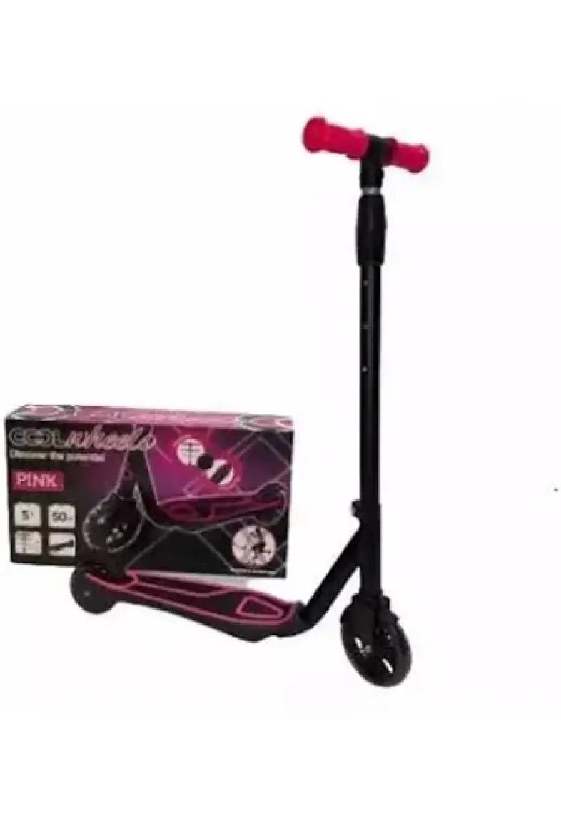 Cool Wheels 5 + Yüksekliği Ayarlanabilir Işıklı Scooter Mavi FR59243