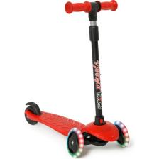 Cool Wheels Star Kırmızı 3 Tekerlekli Işıklı Çocuk Scooter