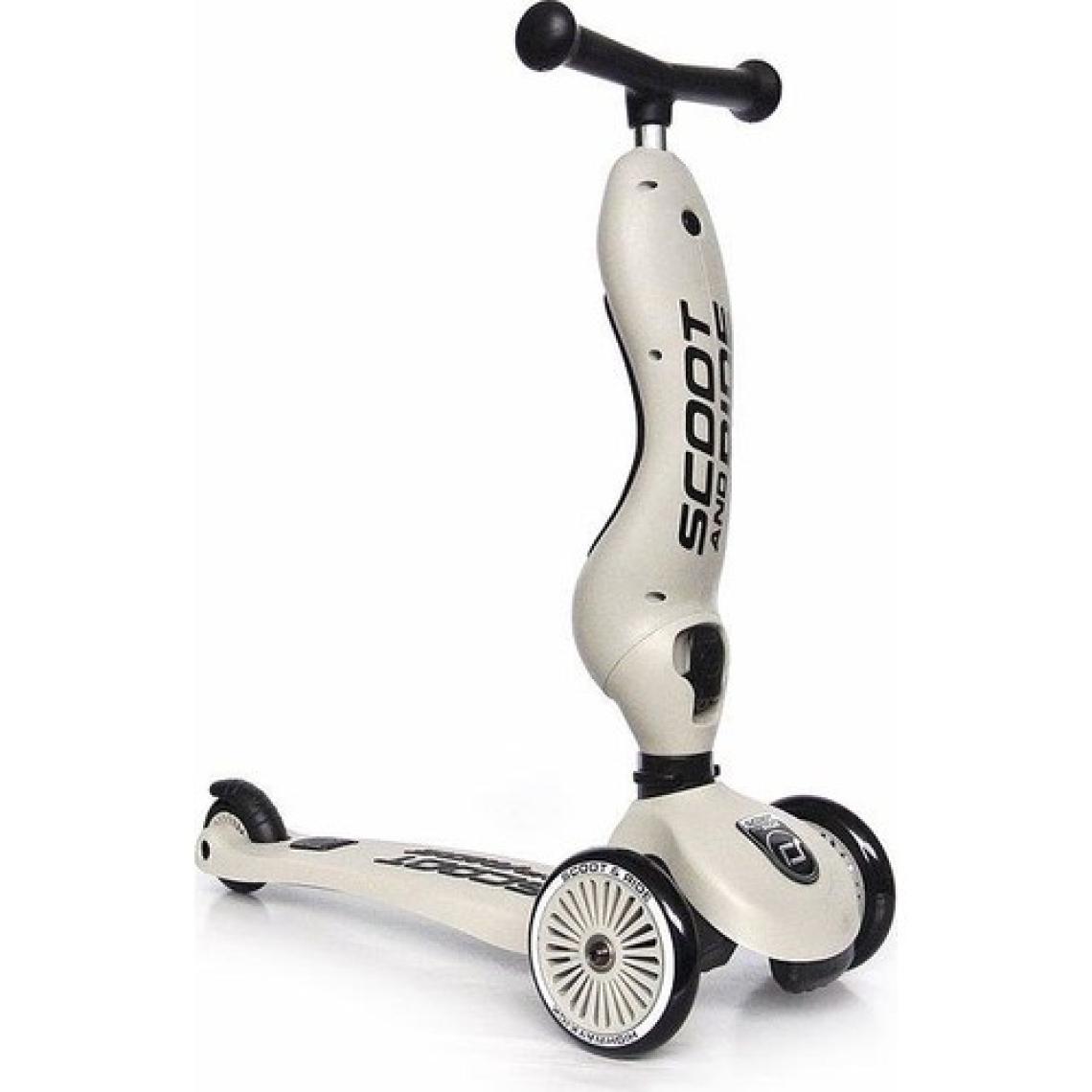 Scoot And Ride Highwaykick 1 Gri Oturaklı 3 Tekerlekli Çocuk Scooter