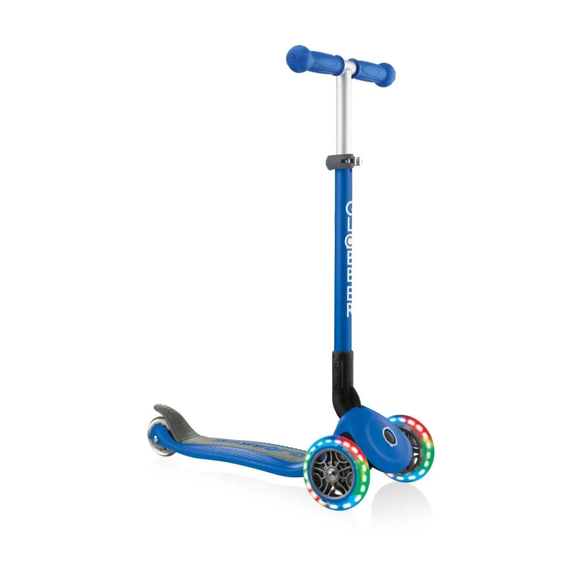Globber Primo Katlanabilir  - Çocuklar Için 3 Tekerlekli Scooter-Lacivert