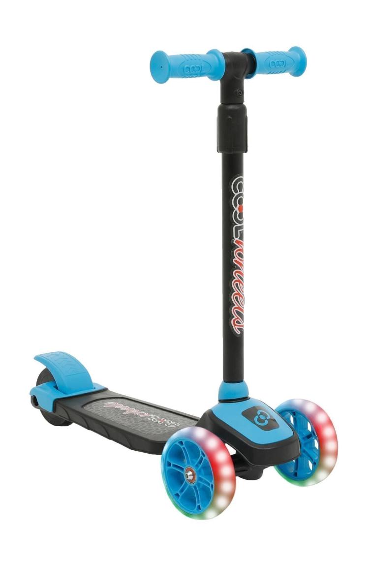 3 Tekerlekli LED Işıklı Yüksekliği Ayarlanabilir Çocuk Scooter