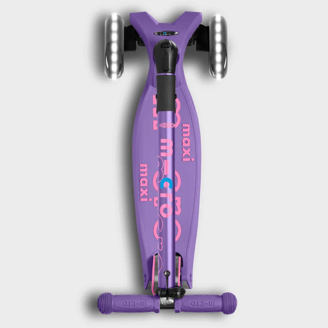 Maxi Micro Deluxe Foldable Purple (Led) Çocuk Mor Scooter MCR.MMD100