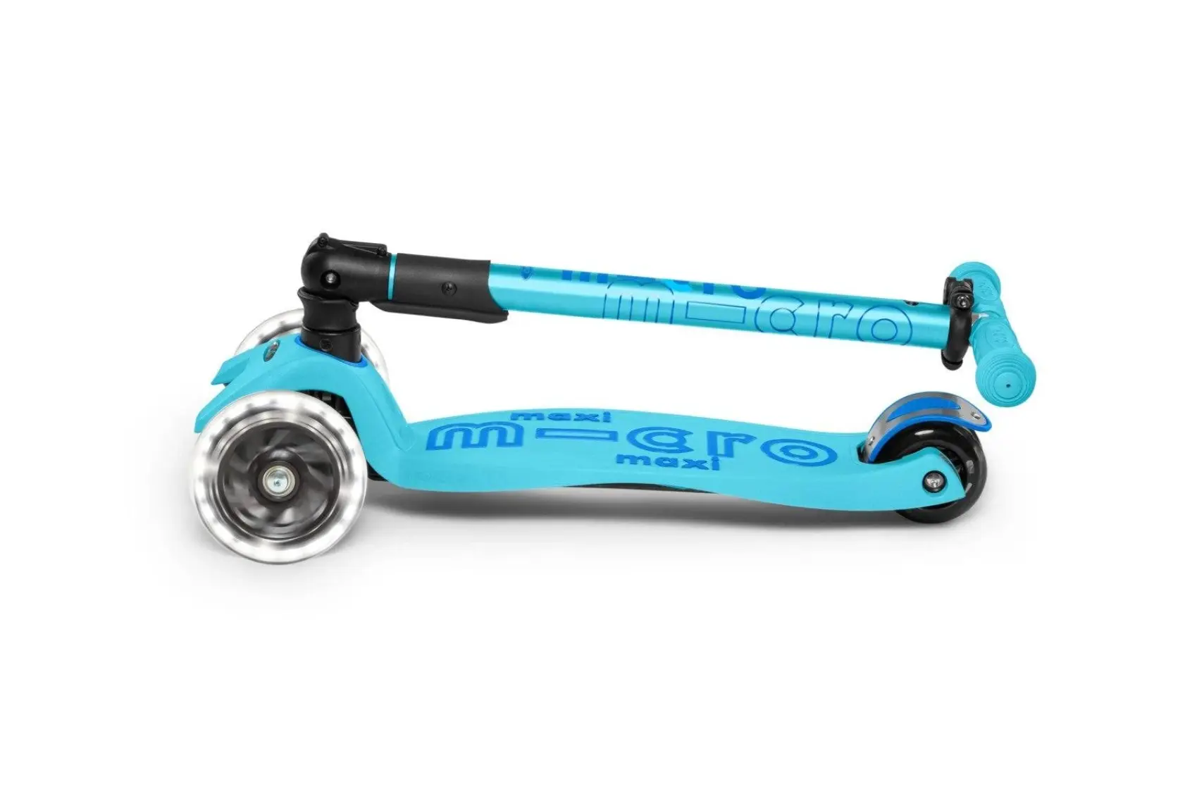 Maxi Micro Deluxe Foldable Purple (Led) Çocuk Mor Scooter MCR.MMD100