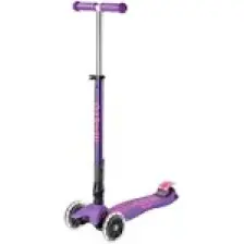 Maxi Micro Deluxe Foldable Purple (Led) Çocuk Mor Scooter MCR.MMD100