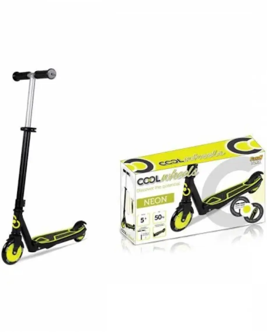 Cool Wheels 5 + Işıklı 2 Tekerlekli Yükseklik Ayarlanabilir Scooter Neon FR58956