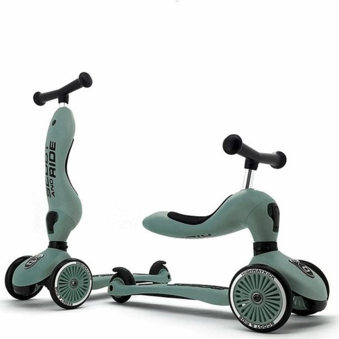 Scoot And Ride Highwaykick 1 Yeşil Oturaklı 3 Tekerlekli Çocuk Scooter