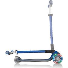 Globber Elite Deluxe Lacivert 3 Tekerlekli Işıklı Çocuk Scooter