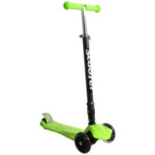 Xslide Yeşil 3 Tekerlekli Işıklı Scooter