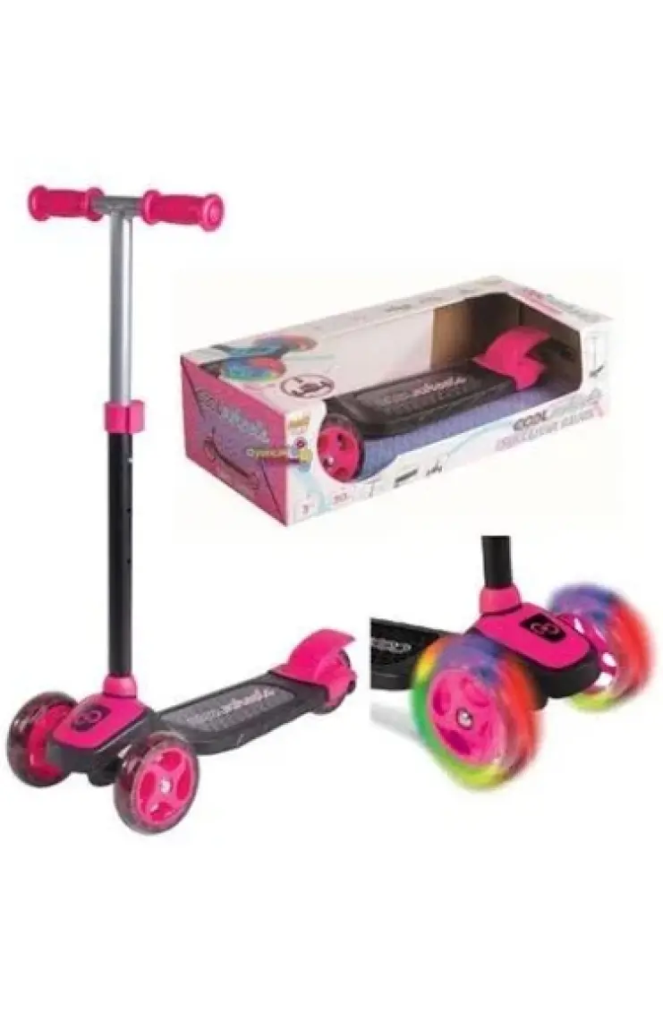 Çekirdek Zeka Leddy Scooter Kırmızı Işıklı
