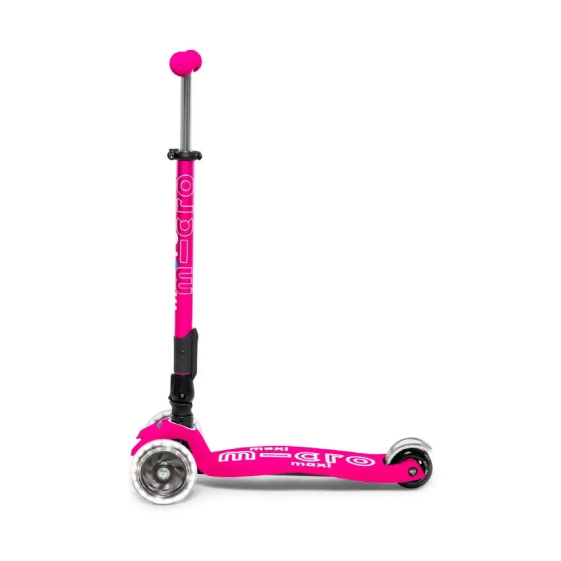 Micro Scooter Maxi Micro Deluxe Foldable Navy LED