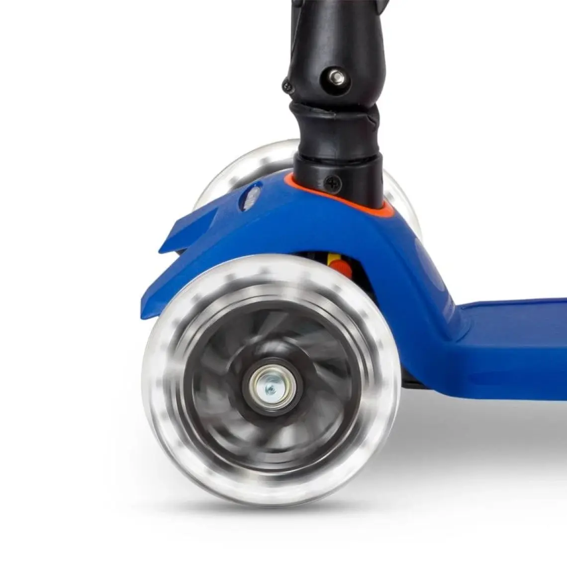 Micro Scooter Maxi Micro Deluxe Foldable Navy LED