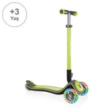 Globber Elite Deluxe 3 Tekerlekli Katlanabilir Mavi Scooter