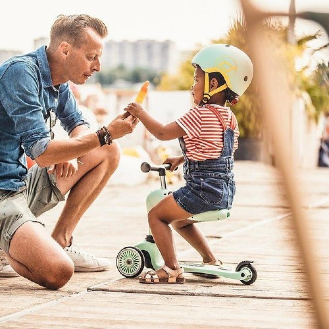 Scoot And Ride Highwaykick 1 Mint Oturaklı 3 Tekerlekli Çocuk Scooter