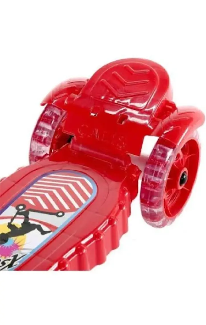 XScooty Silikon 3 Tekerlekli Frenli Mavi Scooter