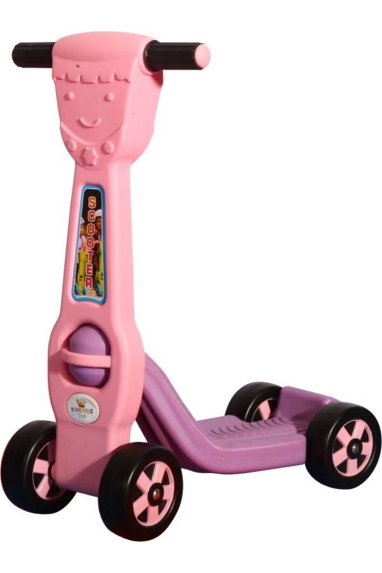 King Scooter 4 Tekerlekli Pembe-lila