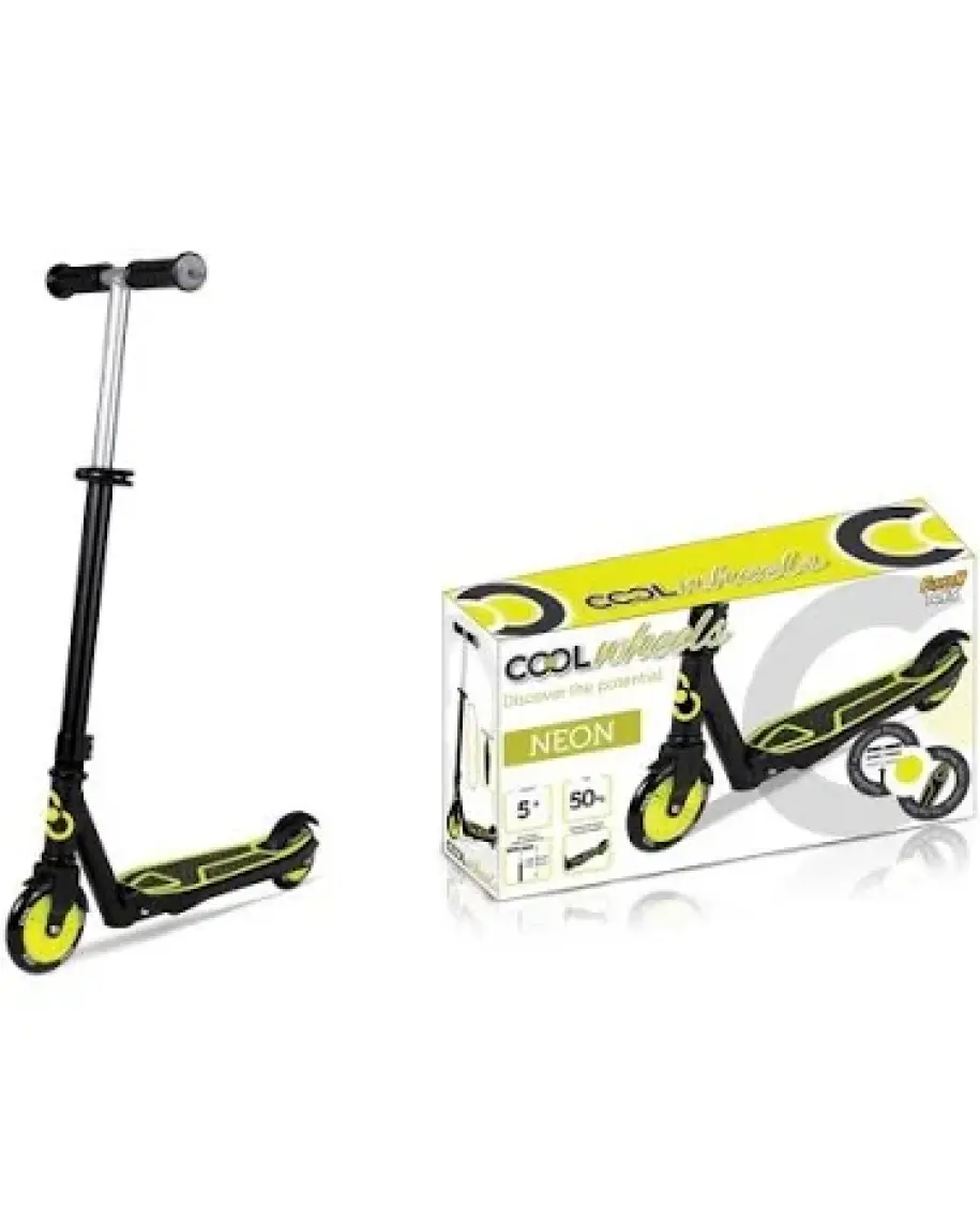 Cool Wheels 5 + Işıklı 2 Tekerlekli Yükseklik Ayarlanabilir Scooter Neon FR58956