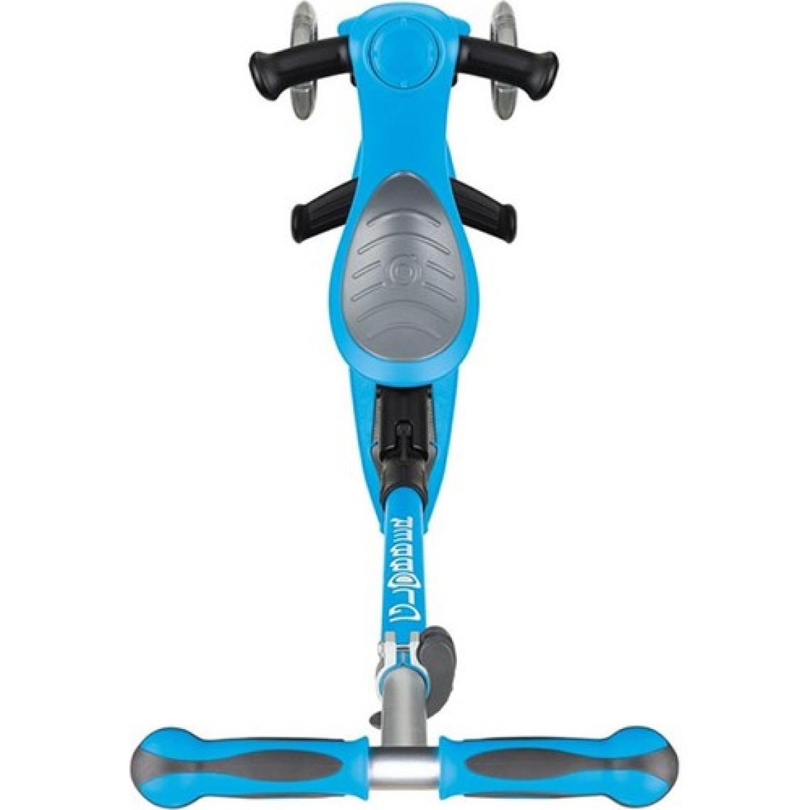 Globber Go Up Deluxe Mavi 3 Tekerlekli Oturaklı Çocuk Scooter