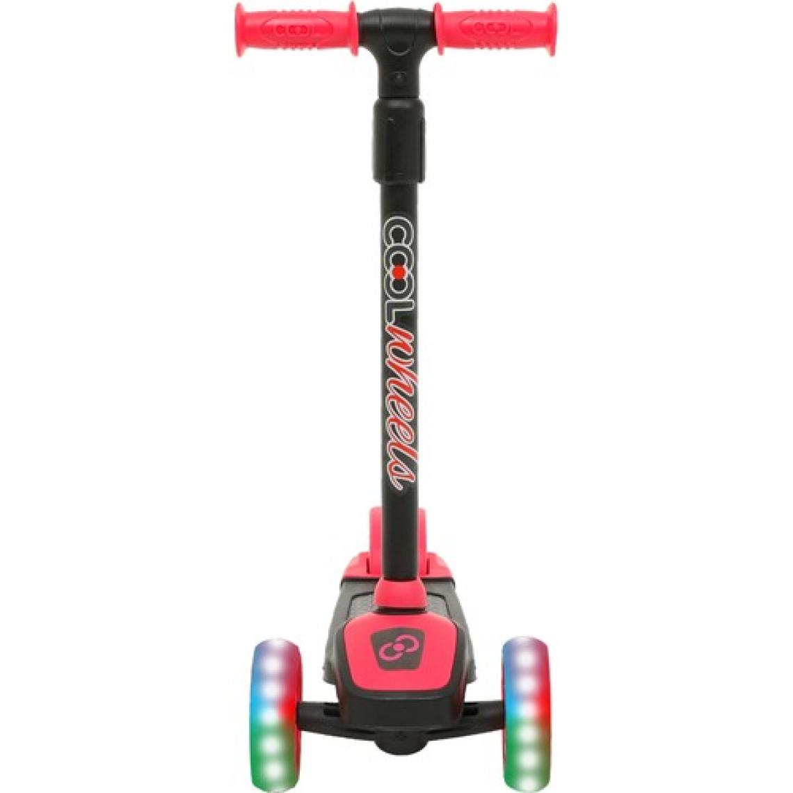 Cool Wheels Twist Pembe 3 Tekerlekli Işıklı Çocuk Scooter