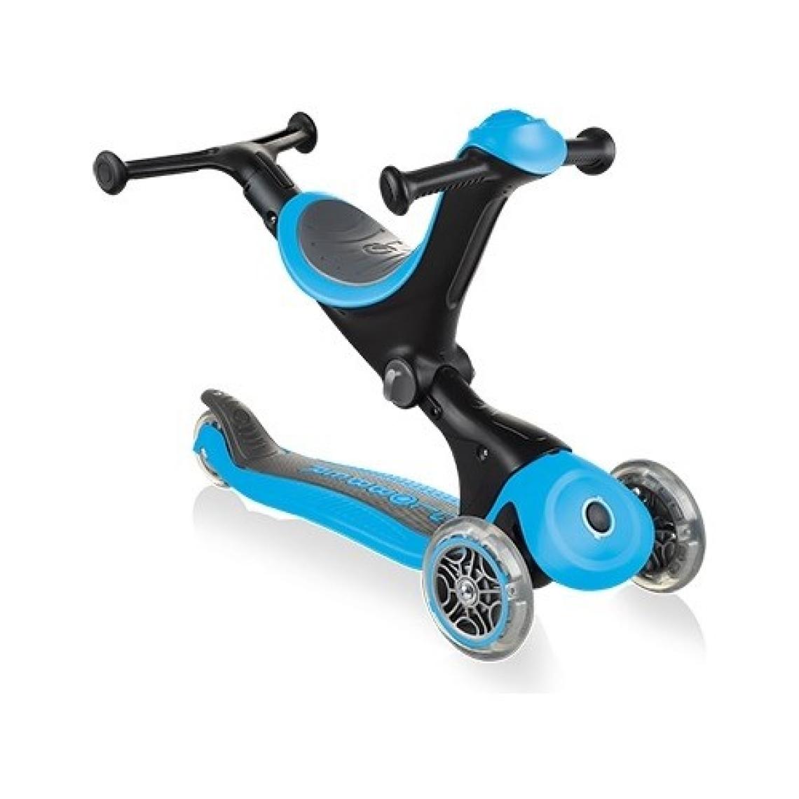 Globber Go Up Deluxe Scooter - Mavi