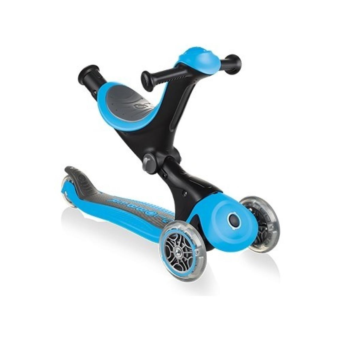 Globber Go Up Deluxe Scooter - Mavi