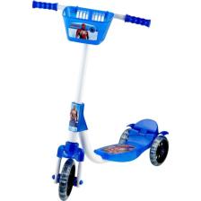 Beren Şeffaf Silikon Tekerlekli Frenli Spiderman Figürlü Çocuk Scooter