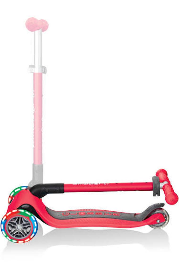 Globber Prımo Katlanabilir Fantasy Lıghts - Çocuklar Için 3 Tekerlekli Scooter-Pembe