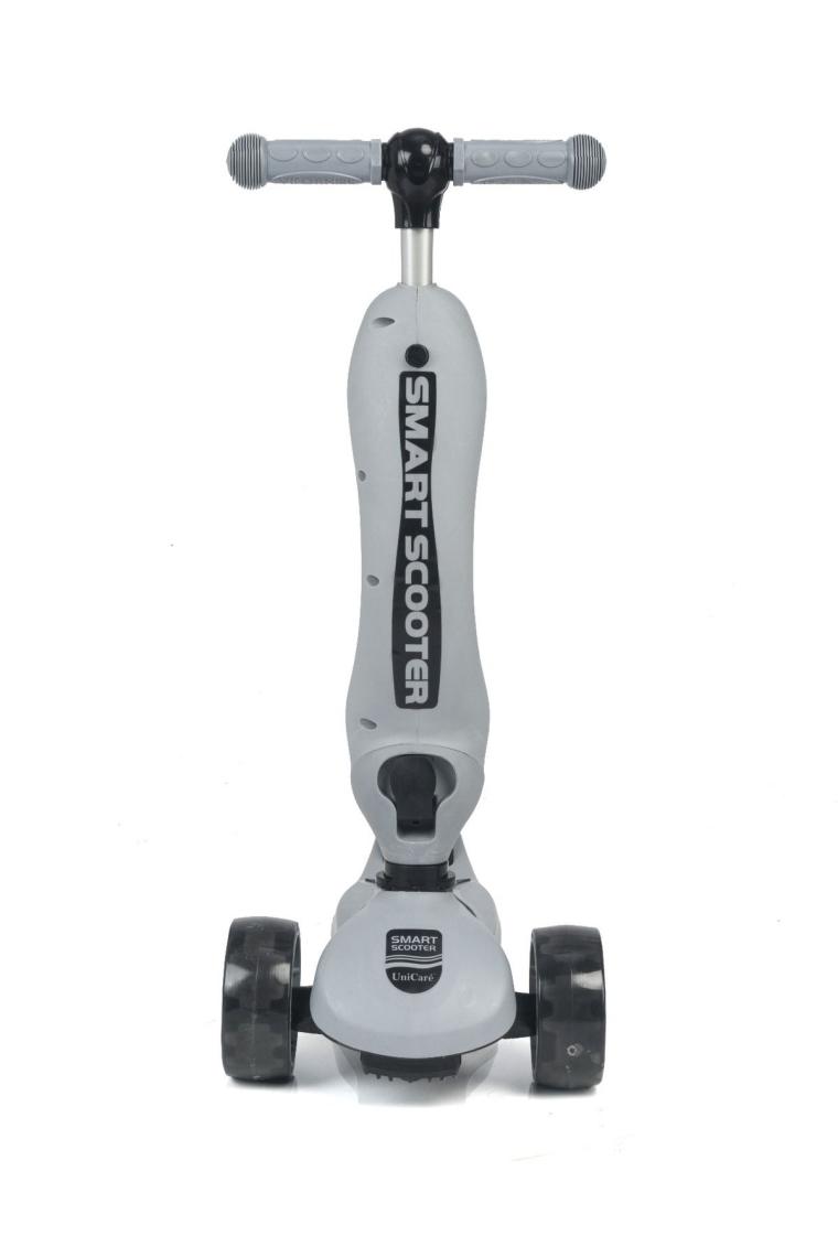 Smart Oturaklı Çocuk Scooter 3 Tekerlekli Işıklı Scooter Yükseklik Ayarlı 1-5 Yaş