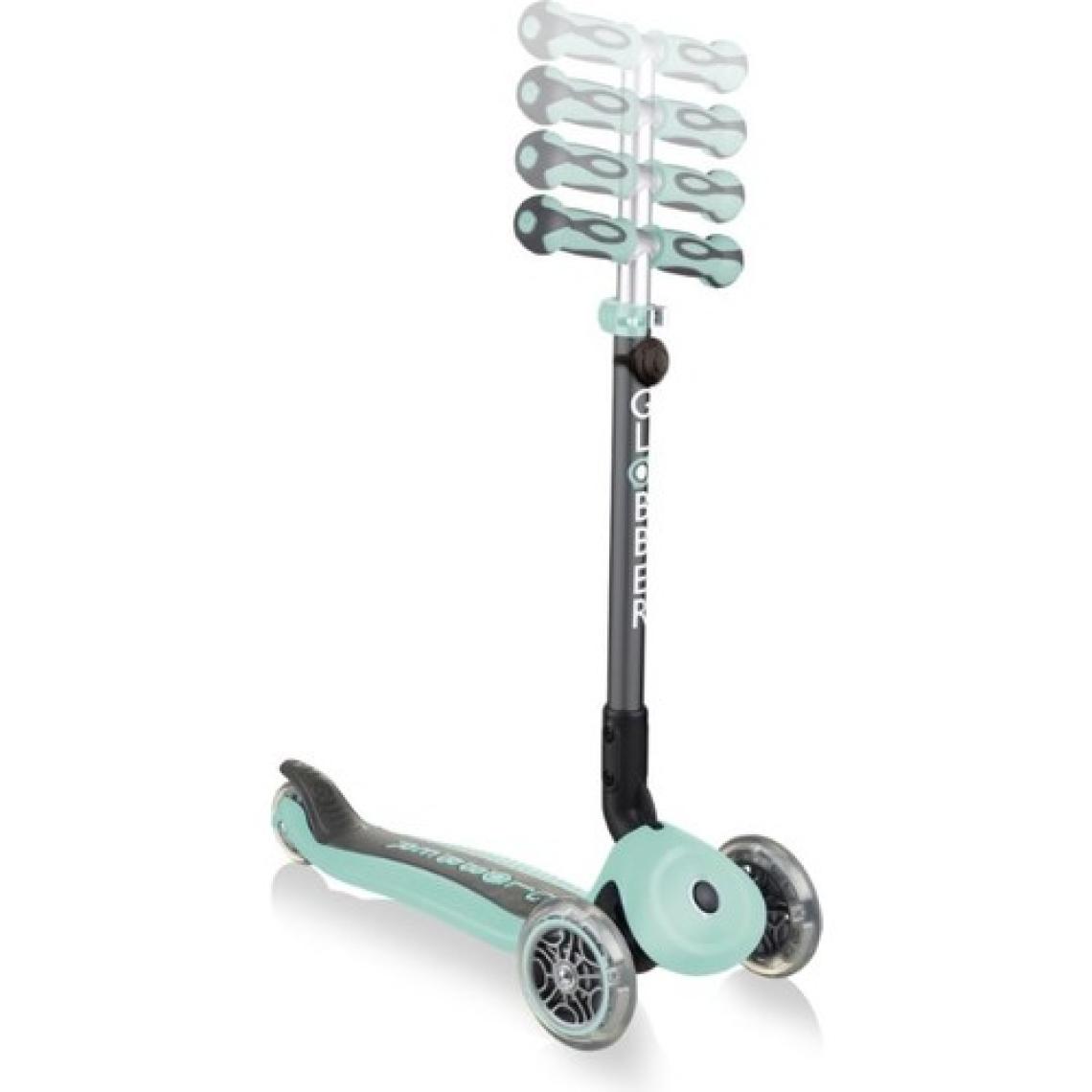 Globber Go Up Deluxe Mint 3 Tekerlekli Oturaklı Çocuk Scooter