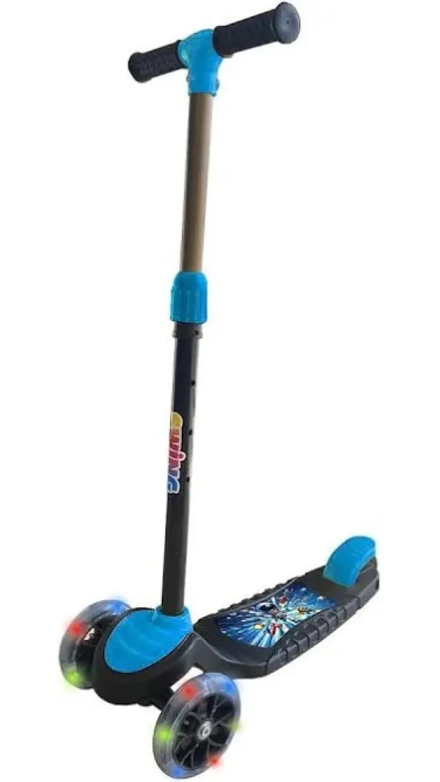 Hak-İş Oyuncak Swing Işıklı 3 Tekerlekli Scooter Sarı