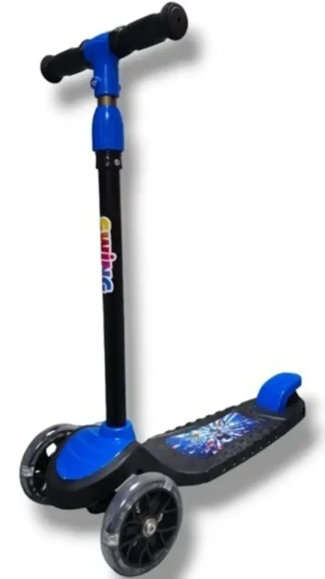 Hak-İş Oyuncak Swing Işıklı 3 Tekerlekli Scooter Sarı